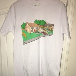Off-White x Simpsons “Architecture” Tee